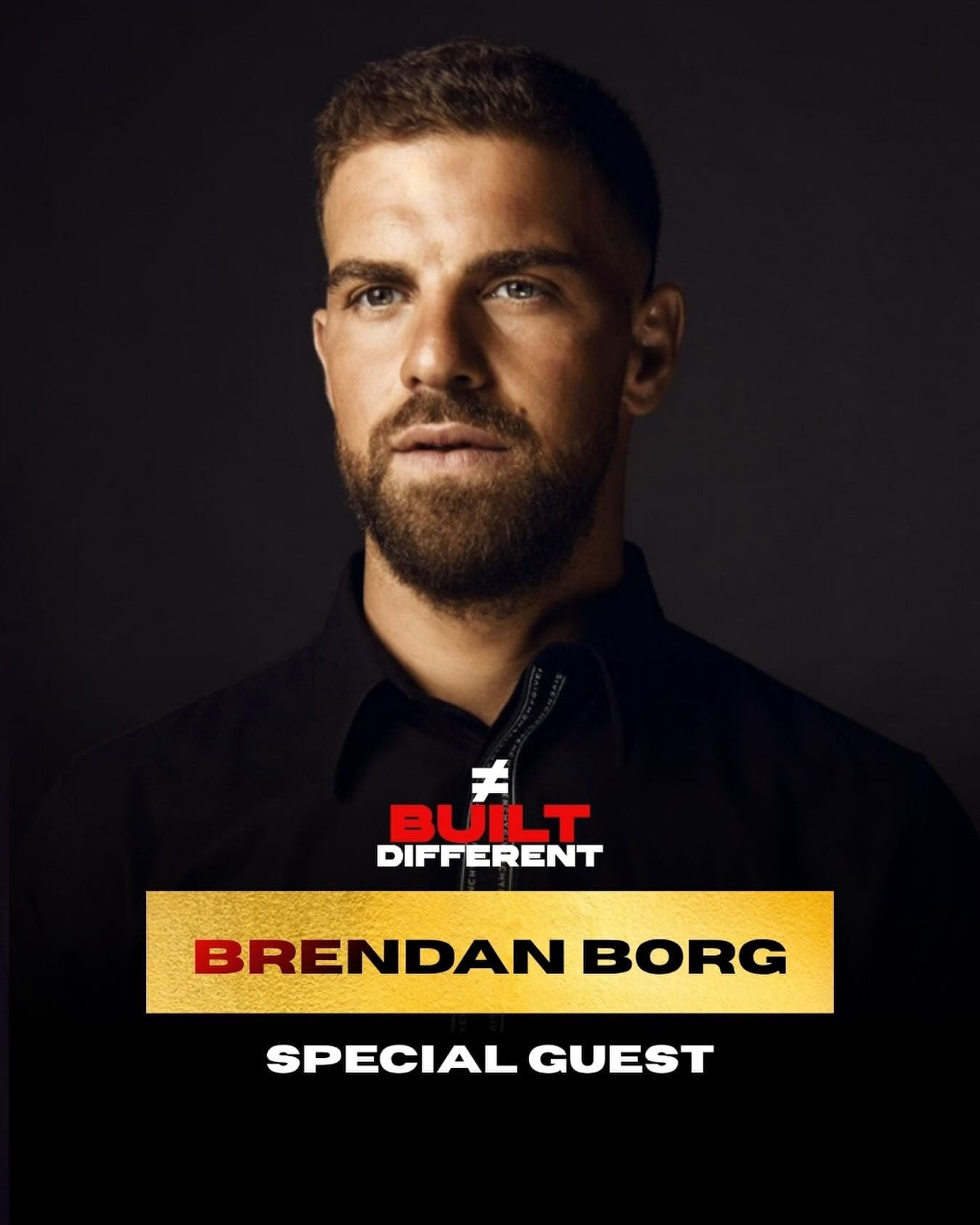 Brendan Borg, Special guest. Speaking at Built Different 2.0, Tirana