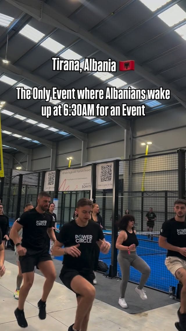 Operator fitness team building · team building and training · Tirana